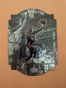 GARY PAYTON 1996 Upper Deck Star Attractions Autograph card Authentic Signature - Picture 1 of 2