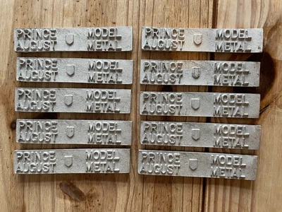 Prince August - Model Metal Strips x 10