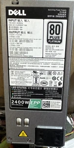 Dell J1CC3 PowerEdge 2400W EPP 80+ Platinum Power Supply - Picture 1 of 5