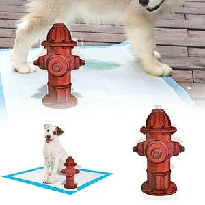 Almohadilla de pañales para mascotas con forma de boca de incendios de papel entrenador orina para perros 8 piezas - Imagen 1 de 9