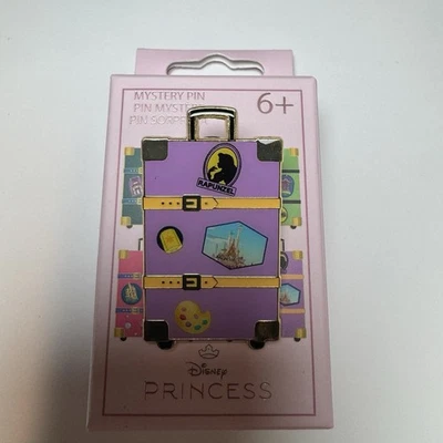 Disney Loungefly Rapunzel Princesa Equipaje Esmalte Prendedor Enredado Foto 1 de 4
