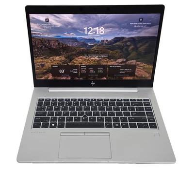 HP EliteBook 745 G6 14'' AMD Ryzen 5 Pro 16GB 256GB SSD Webcam Backlit FHD Sp1 - Image 1 of 4