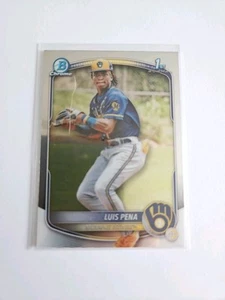 2025 Bowman #BCP-38 Luis Pena 1st Chrome Prospects - Picture 1 of 2