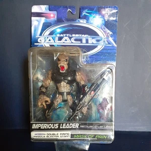 Battlestar Galactica Imperious Leader Action Figure, Trendmasters 1996 Vintage - Picture 1 of 3