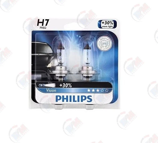 2x Philips H7 Actualización Super Brillante Visión Halógena Más Luz 55W ALEMANIA Bombilla Foto 1 de 1