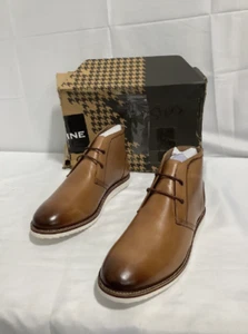 Size 12 Men's Thomas &Vine Keegan WD Brown High Boot Lace Up Dress Shoe - Picture 1 of 8