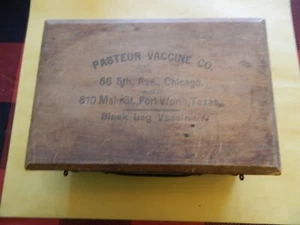 VERY RARE PASTEUR KIT IN WOODEN BOX WITH ALL INSTRUCTIONS FROM 1898. - Picture 1 of 10