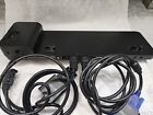 HP Ultraslim Docking Station 2013 W/ Two Display Ports To VGA cables