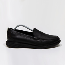 COLE HAAN Grand Evolution Venetian Loafer Shoes Black Leather Mens UK 10.5