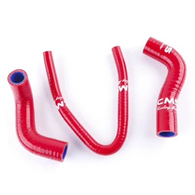 For 2006-2011 Kawasaki Ninja 650R EX-6 ER6F ER6N Silicone Radiator Hose Kit Red Foto 1 de 4