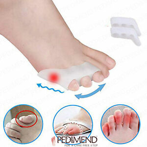 PEDIMEND™ Silicone Gel Pinky Toe Separator & Straightener (2PAIR) - Foot Care UK