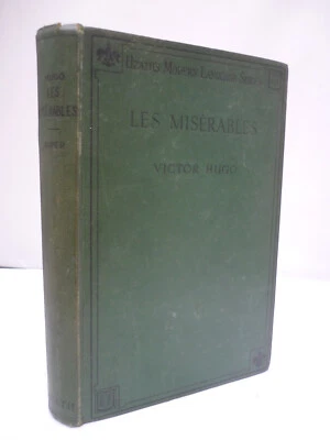 1903 - Les Miserables - Victor Hugo - Heath's Modern Language Series HB - Image 1 of 4