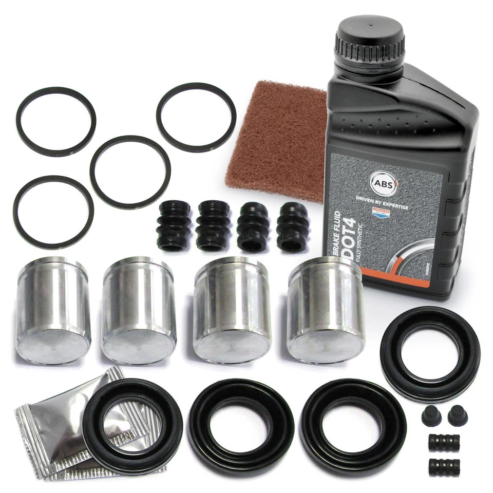 2X Kit De Réparation D'Étrier + Piston Avant 43 Mm Pour Subaru Legacy IV Outback - Photo 1/1