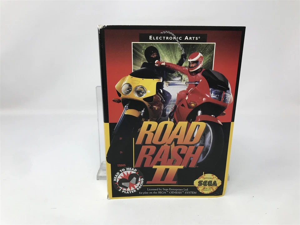 Artwork ONLY !! - Road Rash II 2 - Sega Genesis NO BOX NO GAME - Image 1 of 4