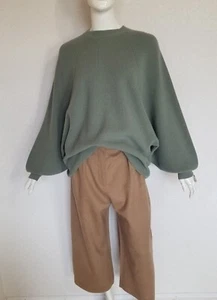 INCENTIVE! Cashmere sehr weicher 100% Kaschmir Pullover Sweater Oversize Mint - Bild 1 von 13