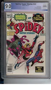 SPIDEY SUPER STORIES #22 PGX 9.0 "JOHN ROMITA ART/COVER" - Picture 1 of 2