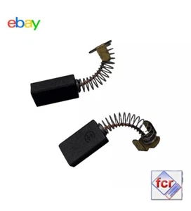 COPPIA DI CARBONCINI SPAZZOLE ORIGINALI VIRUTEX PER TRONCATRICE TM33W - TM33L - Imagen 1 de 2