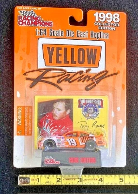 Réplica fundida a presión 1998 escala 1:64 de Yellow Freight NASCAR Tony Raines - NUEVO Foto 1 de 2