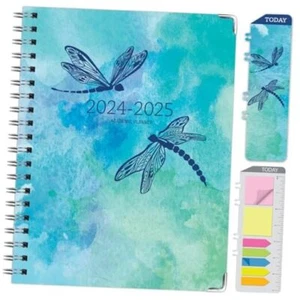 HARDCOVER Academic Year 2024-2025 Planner: (June 2024 Through LARGE: 8.5" x 11" - Picture 1 of 7