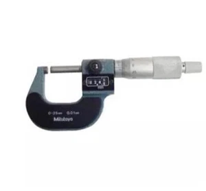 Mitutoyo 0-25 mm Range Count Type Analog Outside Micrometers 1994684 - Picture 1 of 2