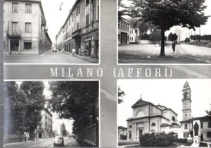 CARTOLINA n. 50 Milano Affori vedute   postcard 1965 - Foto 1 di 1
