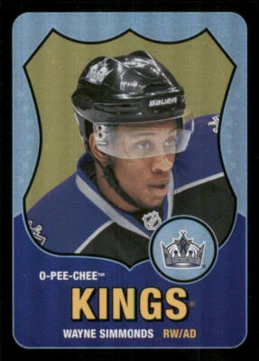 2010-11 O-Pee-Chee Retro Black Rainbow #255 Wayne Simmonds /100 - Image 1 of 2