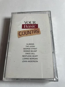 Brand New Your Basic Country Cassette Tape Alabama The Judds - Picture 1 of 2