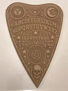 10 inch silicone mold planchette Ouija gothic for resin - Picture 1 of 3