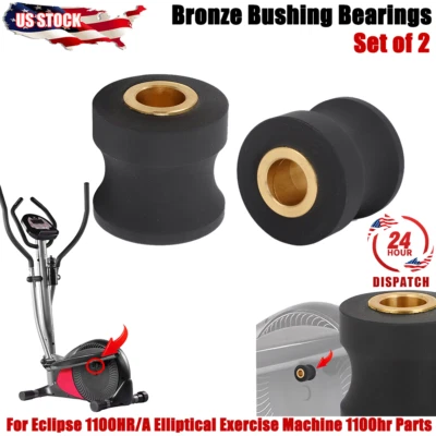 Roller Wheels For Eclipse 1100HR/A Elliptical Exercise Machine 1100hr Parts US - Image 1 of 4