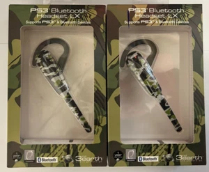2x PS3 Bluetooth Headset LX Supports Bluetooth Devices (Playstation 3 PS3) - Picture 1 of 1