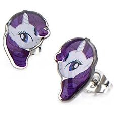 MY LITTLE PONY SURGICAL STAINLESS STEEL EARRINGS (Rarity)