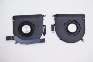 Genuine Apple MacBook Pro A1398 15 Mid 2015 Left Right Fans CPU GPU Cooling Pair - Picture 1 of 8
