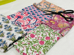 Boho Fat Quarter Bundle 100% Cotton Quilting Fabric Scraps Bundle Pre cut Floral - Picture 1 of 13