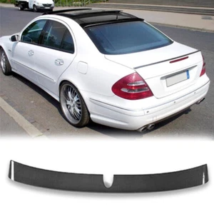 Carbon Fiber Window Roof Spoiler Wing For MB E-Class W211 2003-2009 - Foto 1 di 7