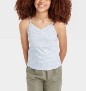 NEW Art Class Girls Lace Trim Cami Tank Top Size Small (6/6X) - Picture 1 of 1