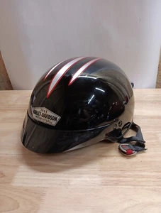 Harley Davidson half helmet LARGE - Picture 1 of 5