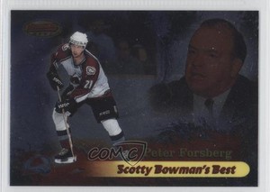 1998-99 Bowman's Best Scotty Bowman' Best Peter Forsberg #SB8 HOF