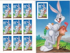UNITED STATES #3137 MNH BUGS BUNNY COMPLETE BOOKLET OF 10 - Picture 1 of 2