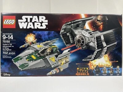 LEGO Star Wars: Vader's TIE Advanced vs. A-Wing Starfighter (75150) - Image 1 of 4