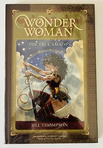WONDER WOMAN THE TRUE AMAZON HARDCOVER NEW-SEALED!! - Picture 1 of 1