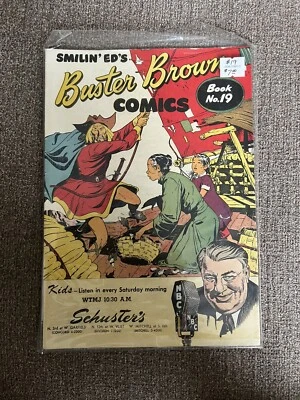 Libro de cómics Smilin’ Ed’s Buster Brown #19 años 40 en muy buen estado JP Foto 1 de 2