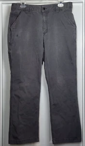 Carhartt Rugged Flex Canvas Hose Herren grau Relaxed Fit 102291-039 FLECK 33x28* - Bild 1 von 13