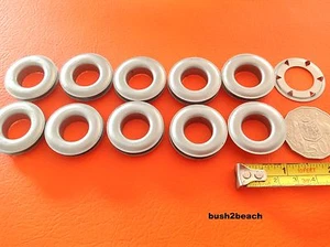 SP9 EYELETS + spur washers STAINLESS STEEL MARINE GRADE x 10 Inc POST w TRACKING - Picture 1 of 5