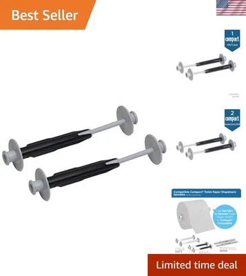 Kit de husillo sin núcleo compatible con Bobrick - 2 husillos para doble capacidad de tejido Foto 1 de 4