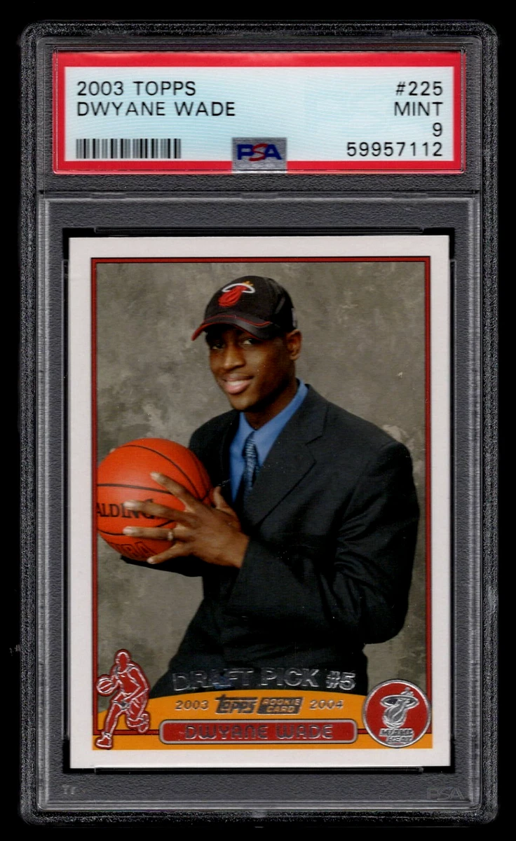 Dwyane Wade Basketball Rookie Trading Cards & Accessories for sale