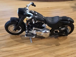 2000 FLSTF STREET STALKER HARLEY DAVIDSON MOTO MAISTO Nero - Foto 1 di 9