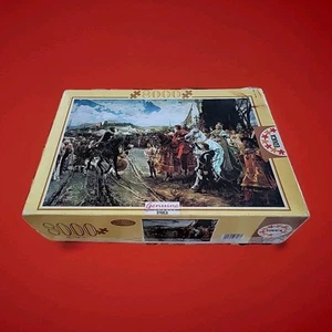 Huge La Rendicion de Granada, Pradilla 8000 Pcs Puzzle Educa 192x136 Cm - Picture 1 of 6