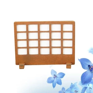 1PC Wooden Room Divider Decorative Screen Panel for Doll House Living Room - Picture 1 of 11