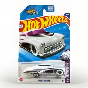 Hot Wheels 2025 HW Designed By 1/5 Purple Passion White 5/250 - Bild 1 von 3