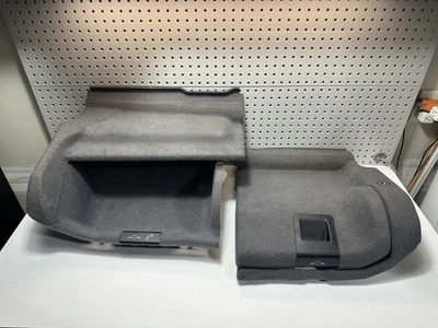 98-01 BMW E38 740i 740iL задний комплект 2шт багажник отделка панели аккумулятор крышка 8242324 - Изображение 1 из 4